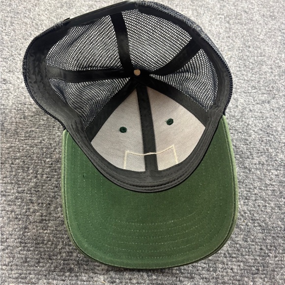 THE NORTH FACE Green/Black Trucker Hat Baseball Cap SnapBack One Size Fits Most - Picture 5 of 6